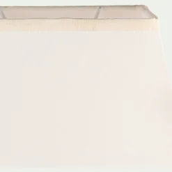 alinea Lampe De Chevet|Lampe À Poser*Lampe à poser électrifiée en coton H47cm - Blanc