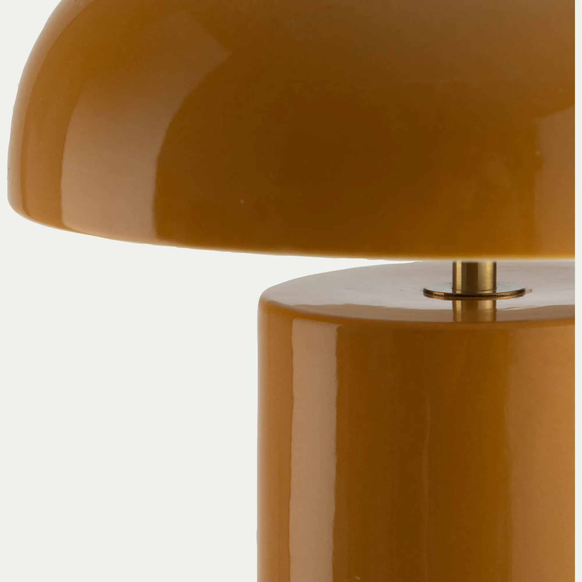 alinea Lampe À Poser*Lampe à poser électrifiée en porcelaine D23,2cm - Jaune