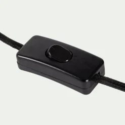 alinea Lampe À Poser*Lampe à poser électrifiée en métal et jonc de mer H68cm - Doré