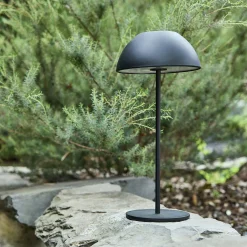 alinea Luminaire Exterieur|Lampes Solaires & Nomades*Lampe de table à poser nomade H28cm - Noir