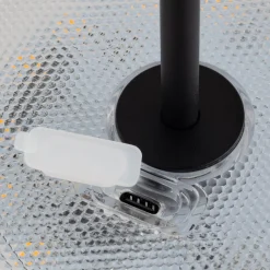 alinea Luminaire Exterieur|Lampes Solaires & Nomades*Lampe de table à poser nomade H28cm - Noir
