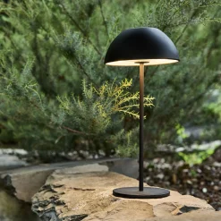 alinea Luminaire Exterieur|Lampes Solaires & Nomades*Lampe de table à poser nomade H28cm - Noir