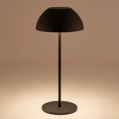 alinea Luminaire Exterieur|Lampes Solaires & Nomades*Lampe de table à poser nomade H28cm - Noir
