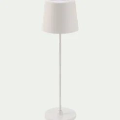 alinea Luminaire Exterieur|Lampe Et Lampadaire D'Extérieur*Lampe de table à poser nomade H37cm - Blanc