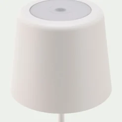 alinea Luminaire Exterieur|Lampe Et Lampadaire D'Extérieur*Lampe de table à poser nomade H37cm - Blanc
