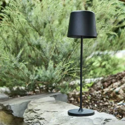 alinea Luminaire Exterieur|Lampe Et Lampadaire D'Extérieur*Lampe de table à poser nomade H37cm - Noir
