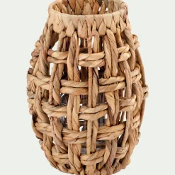 alinea Lanterne*Lanterne en jacinthe d'eau H28cm - Naturel