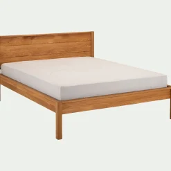 alinea Lit Adulte*Lit 2 places en chêne - 180x200cm Bois clair