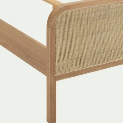 alinea Lit Adulte*Lit 2 places en rotin 140x200cm - Naturel
