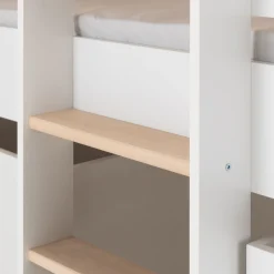 alinea Lit Enfant|Lit Enfant*Lit cabane 1 place en bois 90x200 cm - Blanc