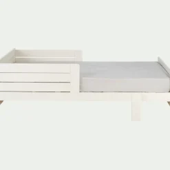 alinea Lit Enfant|Lit Enfant*Lit évolutif 1 place blanc en pin massif 3 positions pour enfant avec matelas évolutif