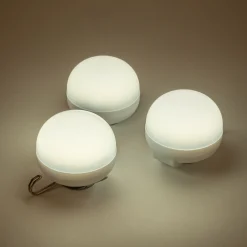 alinea Luminaire Exterieur*Lot de 3 ampoules d'extérieur rechargeables - Blanc