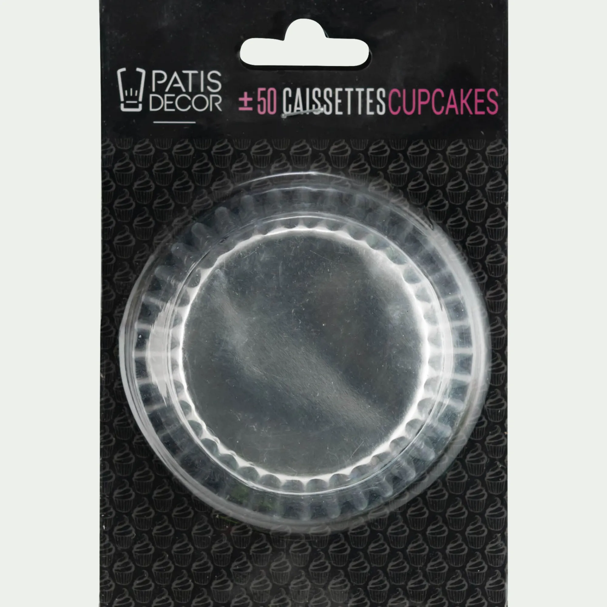 alinea Moule À Gâteau*Lot de 50 caissettes à cupcakes D5cm - argenté Gris