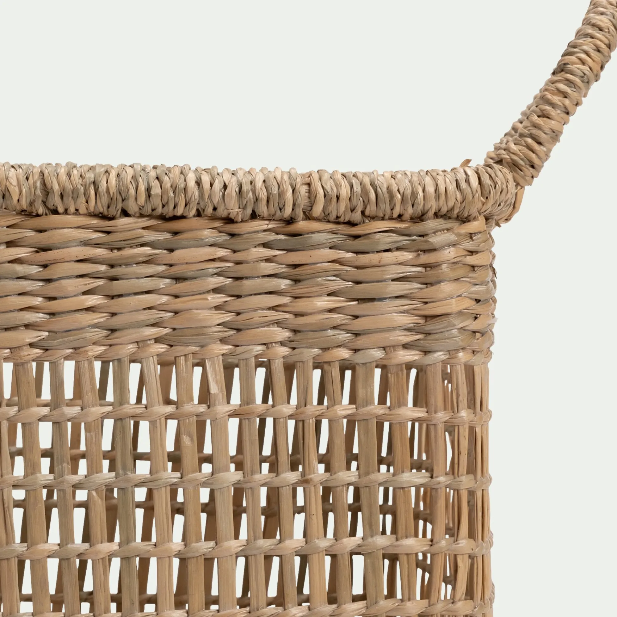 alinea Panier*Lot de 2 paniers déco en jonc de mer - naturel
