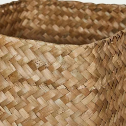 alinea Accessoire De Salle De Bain|Panier*Lot de 2 paniers en jonc de mer - naturel Naturelle
