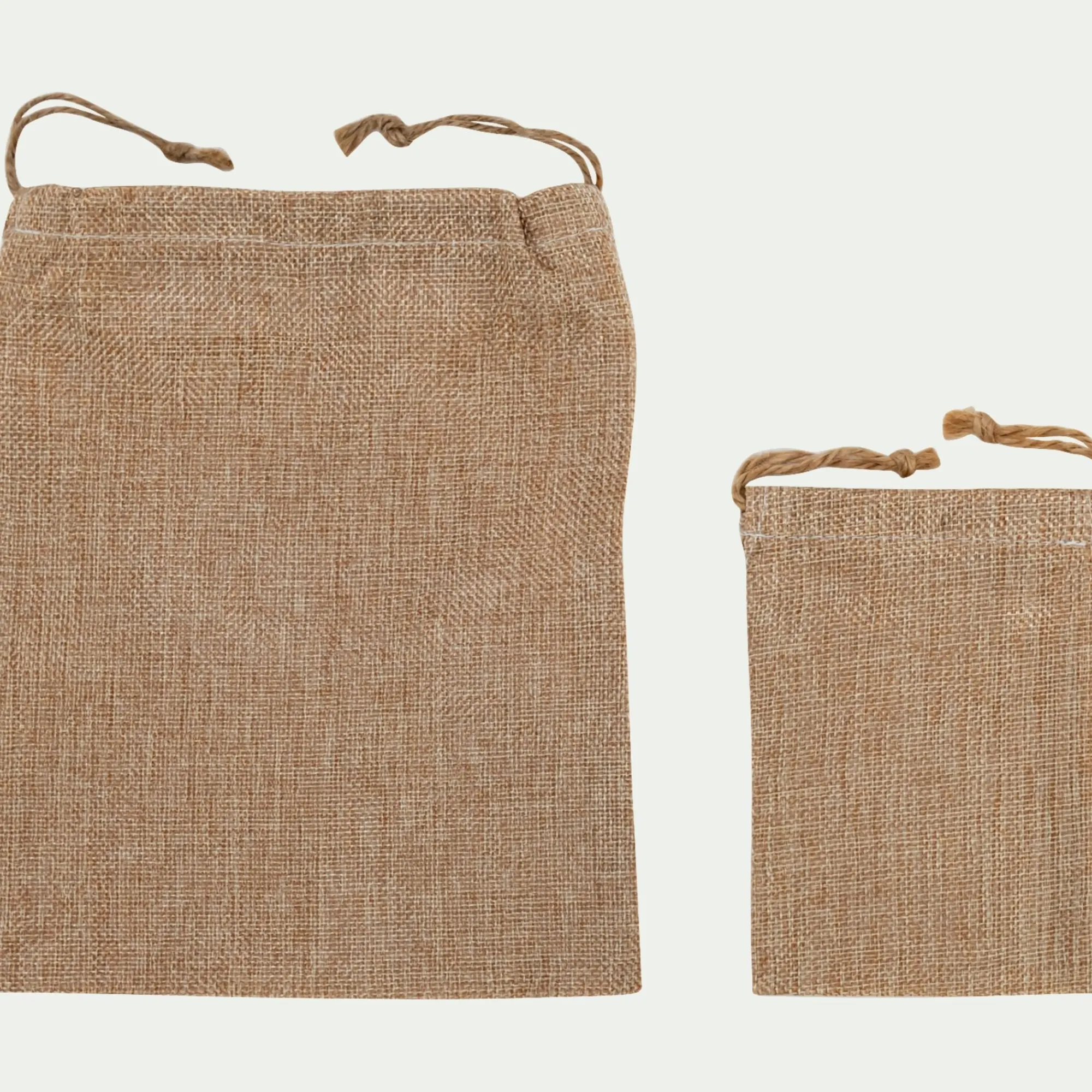 alinea Objet Décoratif De Noël*Lot de 2 sachets déco en polyester - naturel