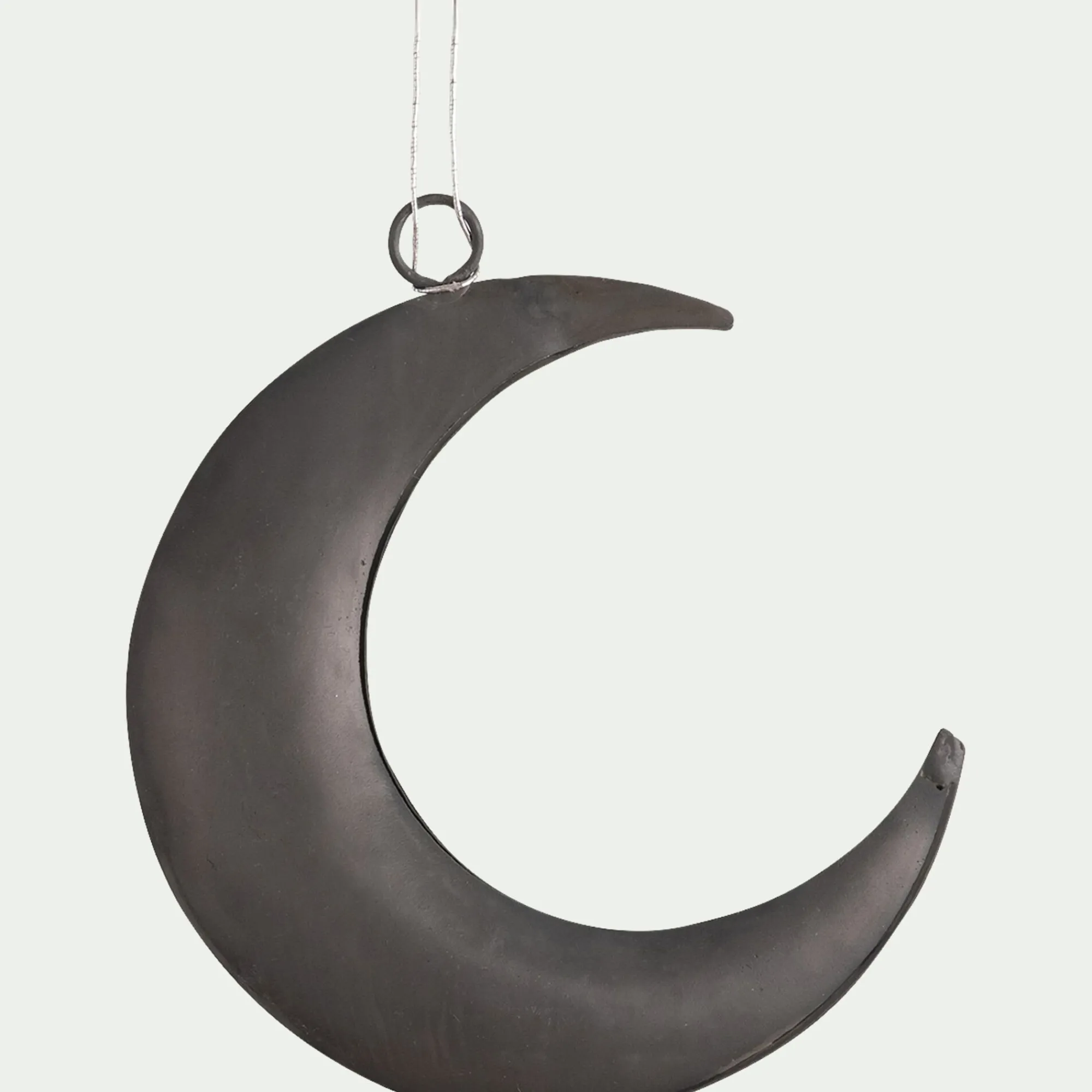 alinea Suspension De Noël*Lot de 2 suspensions de Noël lune et étoile en fer - Argenté