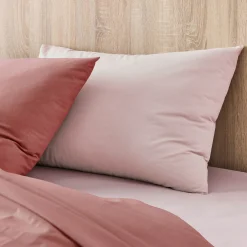 alinea Taie D'Oreiller*Lot de 2 taies d'oreiller en coton - rosa 50x70cm Rose