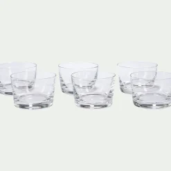 alinea Coupelle*Lot de 6 verrines en cristallin D7cm - Transparent