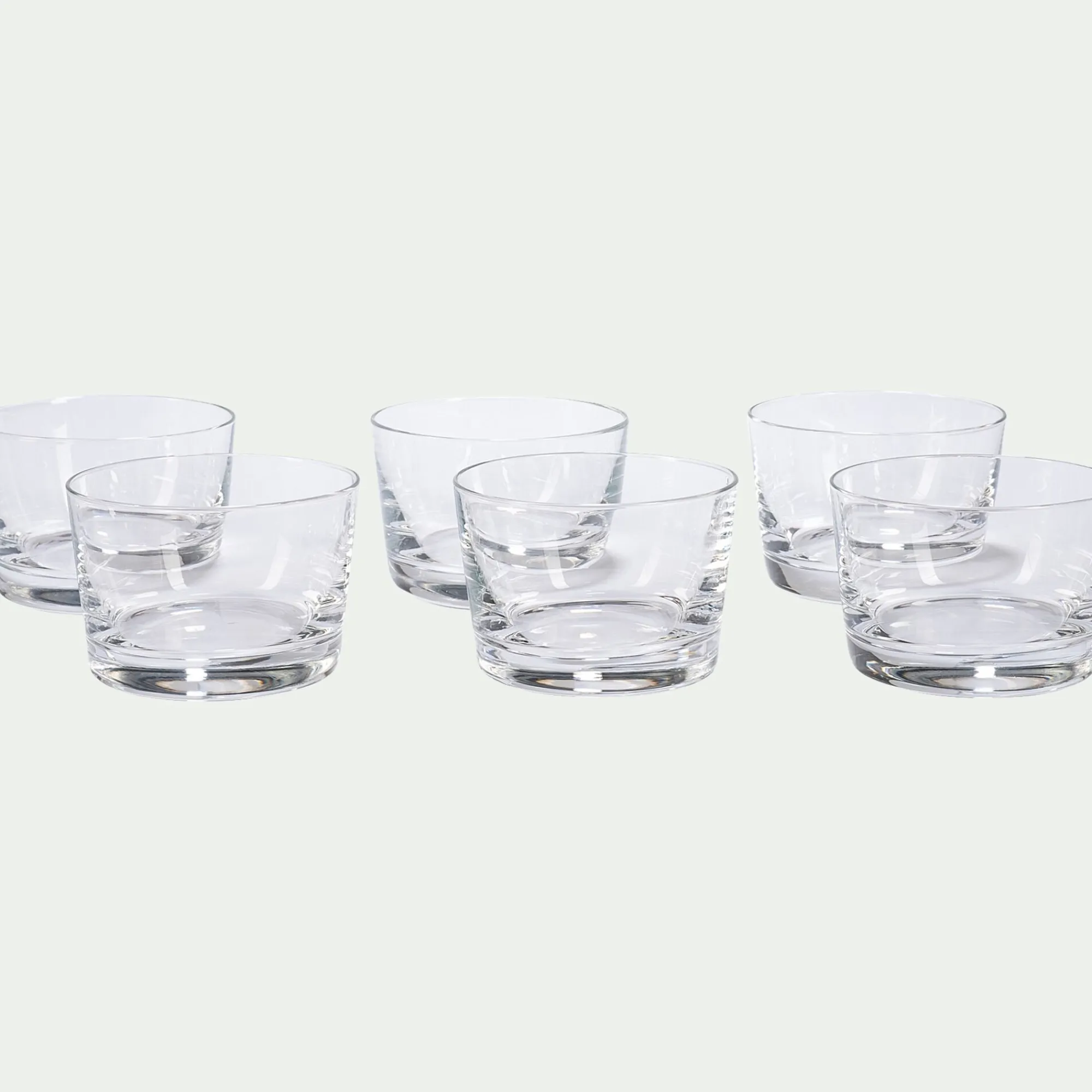 alinea Coupelle*Lot de 6 verrines en cristallin D7cm - Transparent