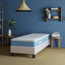 alinea Matelas À Ressorts|Matelas 1 Place*Matelas à ressorts accueil moelleux 90x200cm Beige