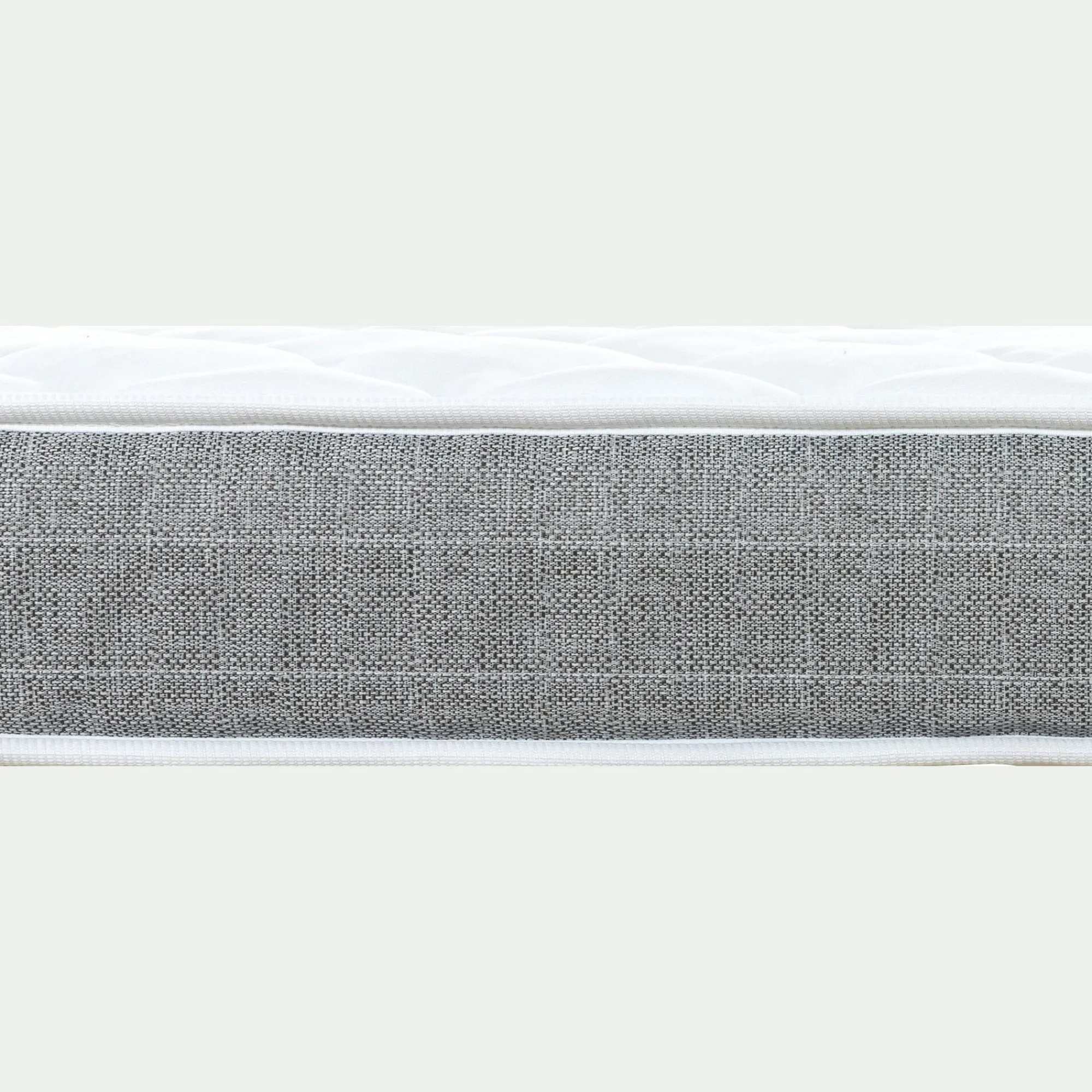 alinea Matelas 1 Place|Matelas Enfant*Matelas en mousse accueil équilibré 15cm 120x190cm - blanc
