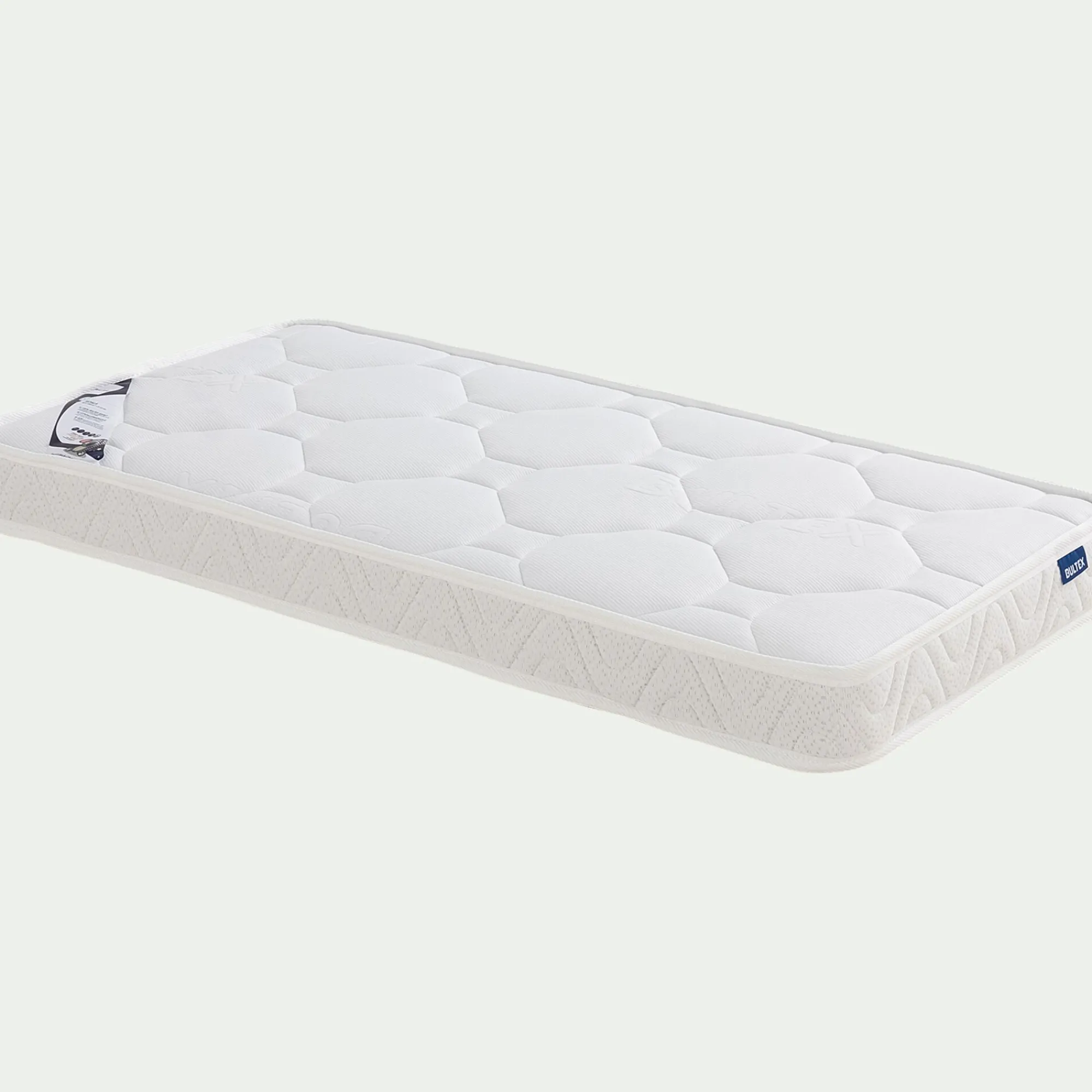 alinea Matelas Enfant*Matelas bébé Bultex nano 60x120cm - H12cm Blanc