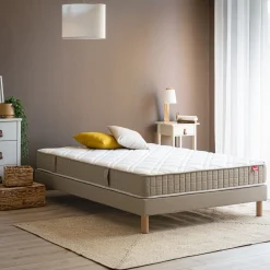 alinea Epeda|Matelas À Ressorts*Matelas epeda à ressorts accueil ferme 90x200cm Taupe