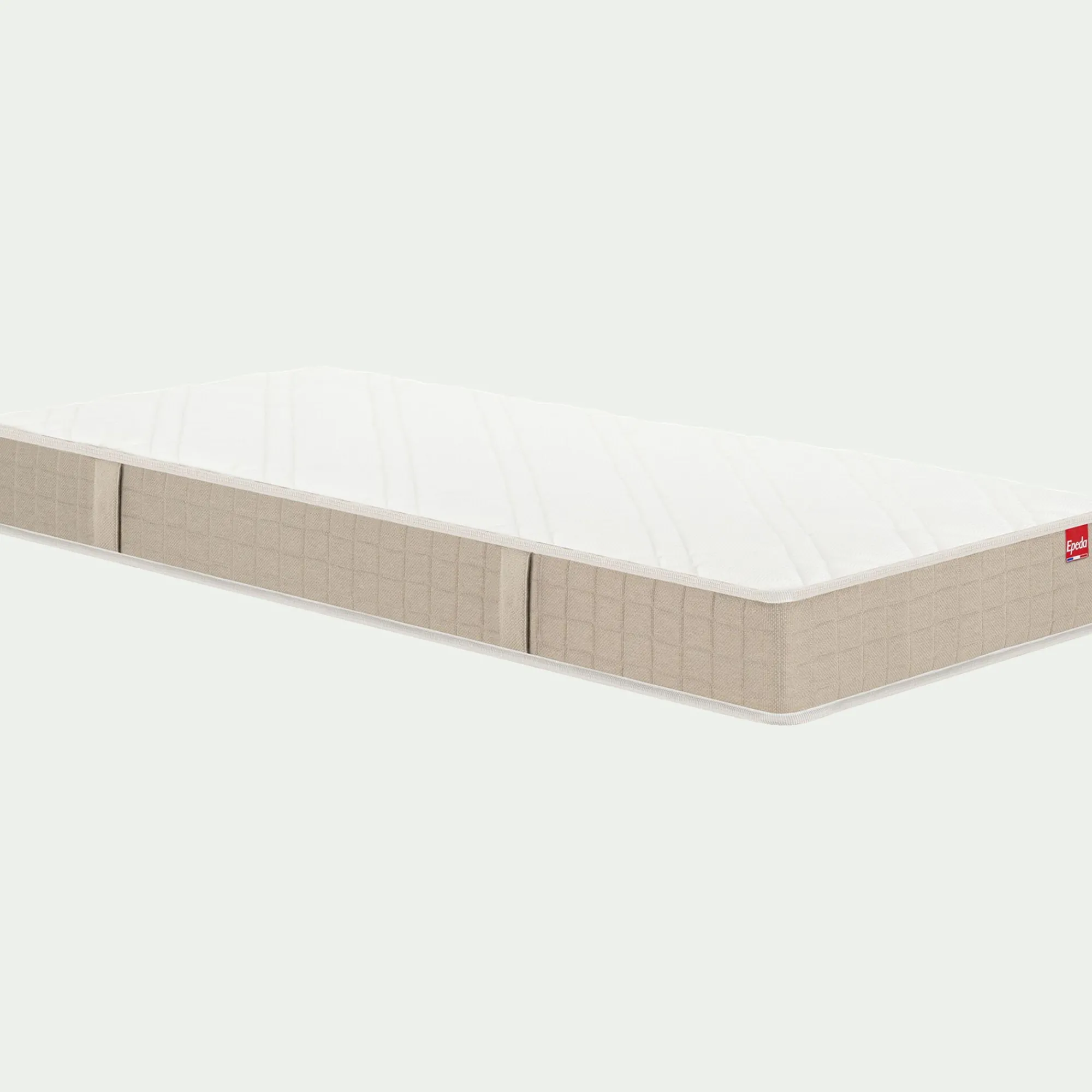 alinea Epeda|Matelas À Ressorts*Matelas epeda à ressorts accueil ferme 90x200cm Taupe