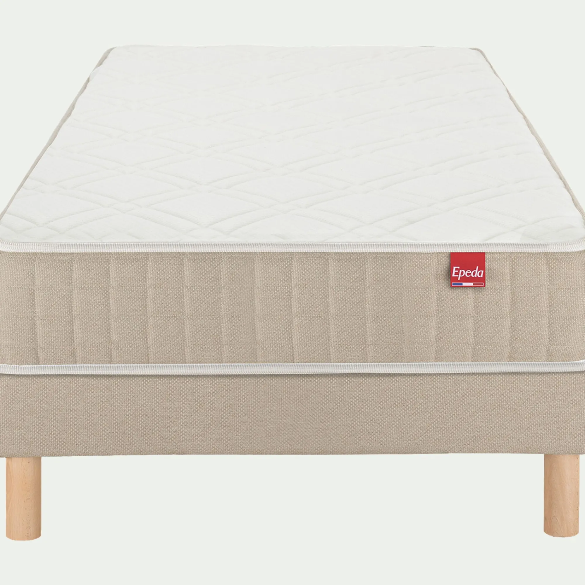 alinea Epeda|Matelas À Ressorts*Matelas epeda à ressorts accueil ferme 90x200cm Taupe