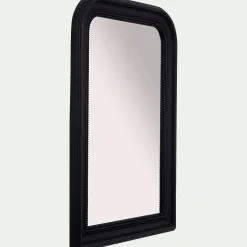 alinea Miroir*Miroir à moulures en bois - H115cm Noir
