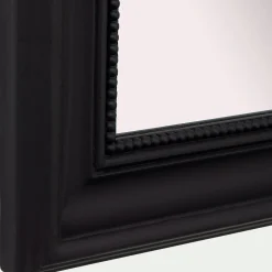 alinea Miroir*Miroir à moulures en bois - H115cm Noir
