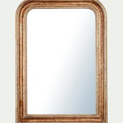 alinea Miroir*Miroir à moulures en bois H115cm - Doré