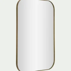 alinea Miroir*Miroir en aluminium 59x88cm - Doré