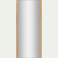 alinea Miroir*Miroir en bois de chêne - 40x100cm Naturel