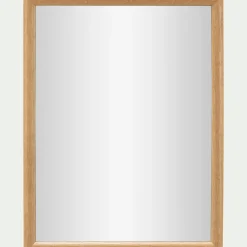 alinea Miroir*Miroir en bois de chêne 30x40cm - Naturel
