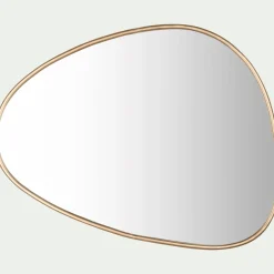 alinea Miroir*Miroir en bois H75xl60cm - Doré