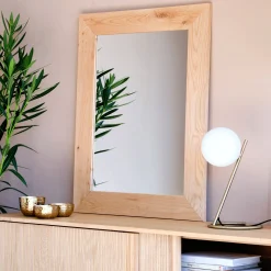 alinea Miroir*Miroir en chêne 89x69cm - Naturel