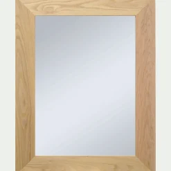 alinea Miroir*Miroir en chêne 89x69cm - Naturel