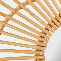 alinea Matelas Enfant|Déco Murale*Miroir en rotin - l75cm Naturel