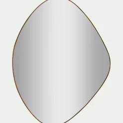 alinea Miroir*Miroir organique en métal 58,5x60cm - Doré