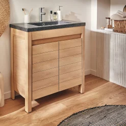 alinea Mitigeur*Mitigeur bas de lavabo en chrome H18,90cm - Argenté