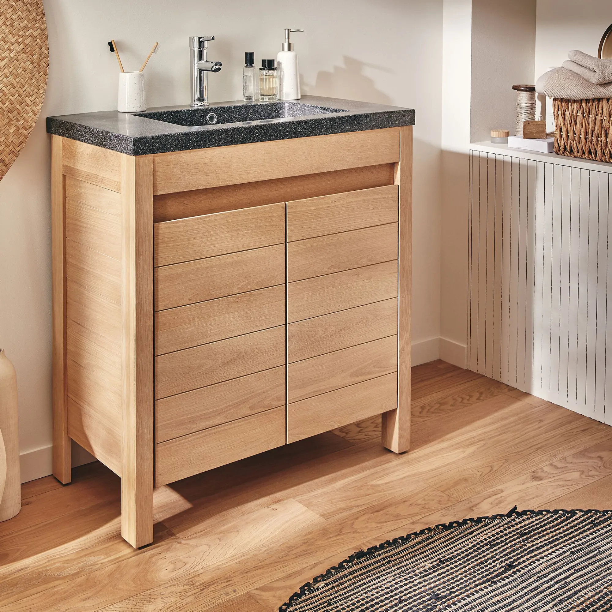 alinea Mitigeur*Mitigeur bas de lavabo en chrome H18,90cm - Argenté