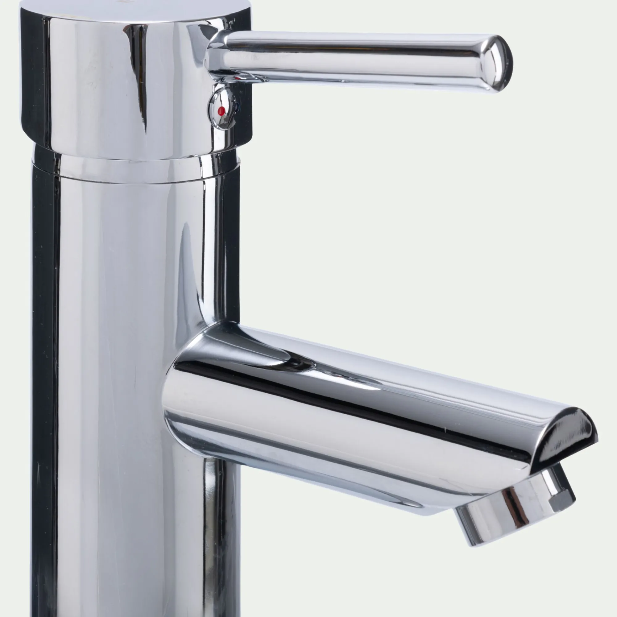 alinea Mitigeur*Mitigeur bas de lavabo en chrome H18,90cm - Argenté
