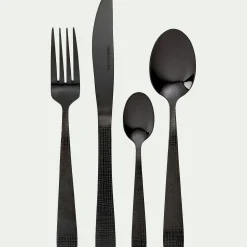 alinea Ménagère Et Coffret Couverts|Couvert De Noël*Ménagère 16 pièces en inox Noir