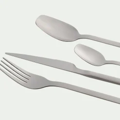 alinea Ménagère Et Coffret Couverts*Ménagère 24 pièces en inox satiné - métallisé Argenté
