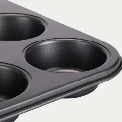 alinea Moule À Gâteau*Moule 12 mini muffins en acier - anthracite Gris