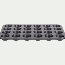alinea Moule À Gâteau*Moule 24 mini muffins en acier - anthracite Gris