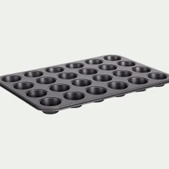alinea Moule À Gâteau*Moule 24 mini muffins en acier - anthracite Gris