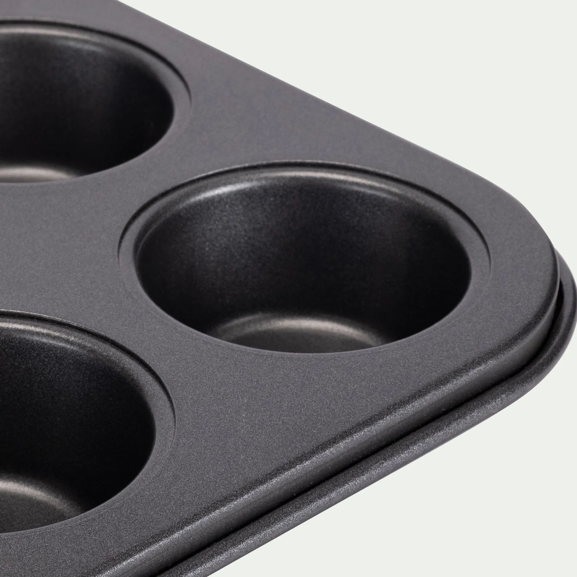 alinea Moule À Gâteau*Moule 24 mini muffins en acier - anthracite Gris